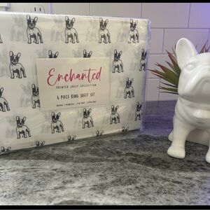 Frenchie King sheets